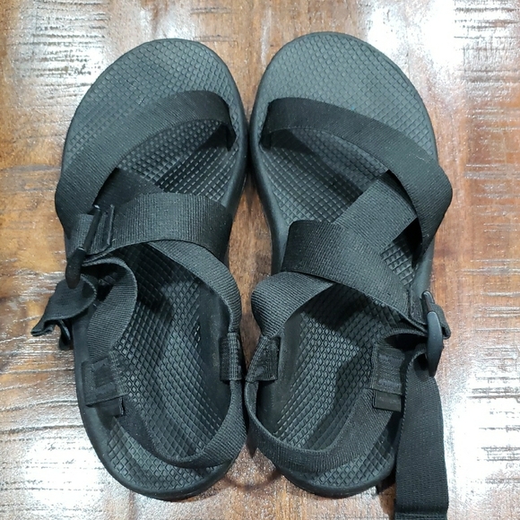 Chaco Black Strappy Sandals - Picture 5 of 7